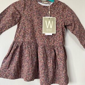 Wheat Kids Floral Dress